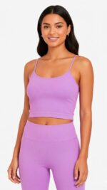 VERA | Crop Top Canalé | Punto Elástico Premium | Básicos KNS