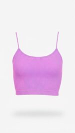 VERA | Crop Top Canalé | Punto Elástico Premium | Básicos KNS